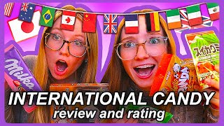 Siblings Rate INTERNATIONAL CANDIES (honest reaction) | including the WORST mochi EVER