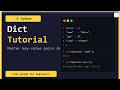 Python Dictionary Data Type Tutorial  | Full Guide with Examples