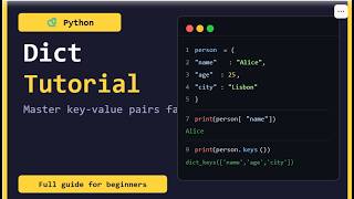 Python Dictionary Data Type Tutorial | Full Guide with Examples