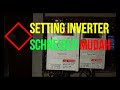 Cara cepat dan mudah setting inverter schneider #motor listrik 3 phase