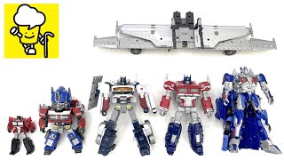 Different Transformers Optimus Prime Rise of The Beast Last Knight G1 Reactivate トランスフォーマー 變形金剛