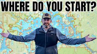 How to Find Fish on a HUGE Lake (First Time Fishing The Chippewa Flowage!)