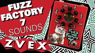 ZVEX Fuzz Factory 7 Various Sounds