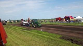 John Deere 7800 trekkertrek Schildwolde.