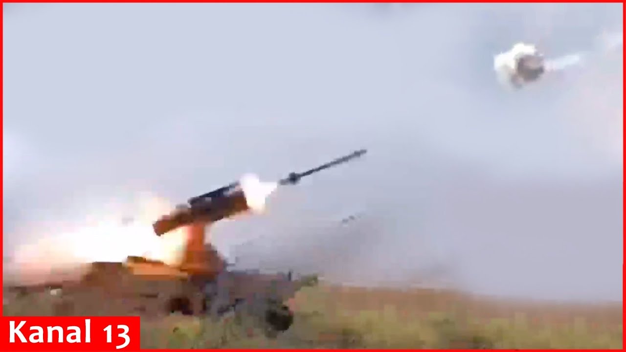 The Moment Ukrainian Army Downs Russian "SuperCam2" Surveillance Drone ...