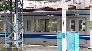 西武6000系6151F各駅停車飯能行き小手指駅(SI-19)発車 Local Train Bound For Hanno(SI-26)