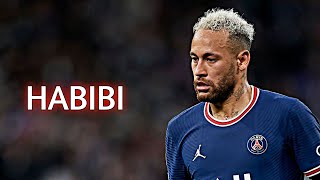 Neymar Jr ▶Habibi - Dj Gimi - Albanian Remix (Slowed) Tiktok ● Skills & Goals PSG