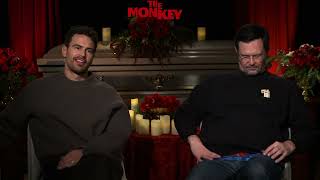 The Monkey Interview: Osgood Perkins \u0026 Theo James React to Stephen King's Praise