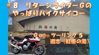 #8 CB400 SBで行くgo toツーリング5道志（紅椿の湯）