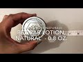 Bee Bar Lotion, Natural - first impression