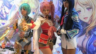 『UNITIA（ユニティア）神託の使徒×終焉の女神』コスプレ～東京ゲームショウ2018