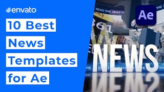 10 Best News Templates for After Effects [2020]