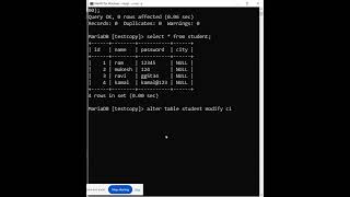 How to RENAME COLUMN in table in SQL #codingtutorial #tutorial #sql #programminglanguage #sql
