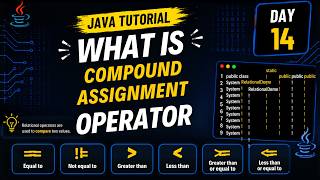 Java Operators in Tamil | Compound Assignment Explained | Day 14 | Code99 IT Academy