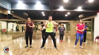 Padmavati : Ghoomar Zumba Choreography | BollyWood Fitness Dance | Cardio | GanaNatraj.com