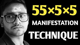 55x5x5 Manifestation Method / 555 Technique Law Of Attraction / 55x5 manifesting