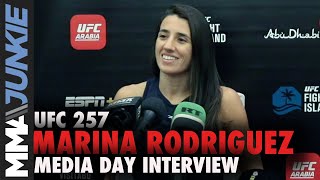 Marina Rodriguez warns Amanda Ribas about a striking fight | UFC 257 interview