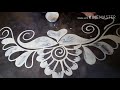 Very easy and simple alpona ,rangoli,design / mukesh arts