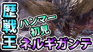 【MHW実況】#251 破滅の権化 歴戦王ネルギガンテ 初見ソロ【モンスターハンター:ワールド】