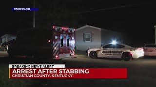 Man stabbed by juvenile in Christian County, Kentucky