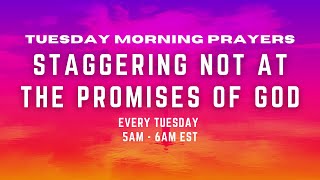 STAGGERING NOT AT THE PROMISES OF GOD - Pastor Valiant Aimunsun