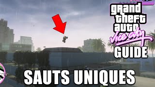 GTA VICE CITY - Tous les SAUTS UNIQUES (Emplacements) - GUIDE 100% & Trophée / Succès Casse-Cou