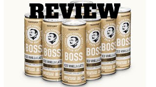 Suntory Boss Iced Vanilla Late - Taste Test and Review