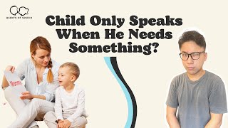 Teaching Functional Language to Speech Delayed Children Beyond Need based Language