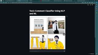 Toxic Comment Classifier Web App | NLP and ML | Python, Streamlit and Langchain | ML Project