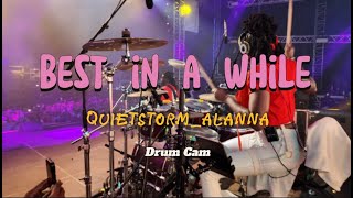 Best in a While -Nadia Batson (Live) Quiet Storm_Alanna Drum Cam. Dominica WCMF Night 1 🇩🇲🥁🔥 #drums