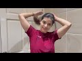 3 step diy deep layer cut at home easy haircut for girls in 5 minutes😍​⁠@divyagupta04 💫