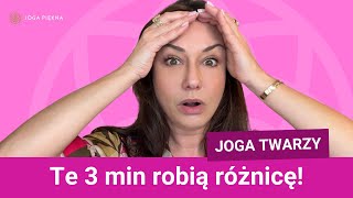 Te 3 min jogi twarzy robią różnicę w odmładzaniu twarzy! Joga Piękna