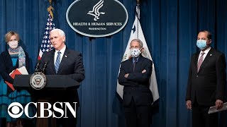 Watch live: Vice President Pence and Coronavirus Task Force hold briefing