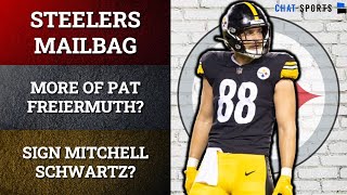 Pittsburgh Steelers Rumors: More Pat Freiermuth? Big Ben’s Approach + Sign Mitchell Schwartz? | Q&A