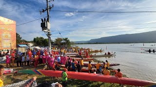 ការប្រណាំងទូកង ⛵ នៅ ទំនប់ 95 ខេត្តព្រះវិហារ