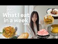 What I eat in a week | Mình ăn gì trong 1 tuần ngập ngụa deadine | uni vlog | rachelis