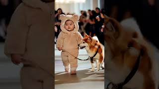 The Cutest Baby Fashion show with there pals - Real or Fake?