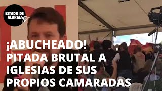 Pitada brutal a Iglesias de sus propios camaradas