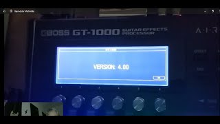 BOSS GT1000 como atualizar para nova versão? update 4.00 #bossbrasil #roland #musica