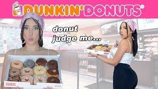 Eating every Dunkin Donut flavor… they tried it