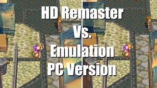 Grandia HD (PC) Vs. Beetle PSX (Retroarch)