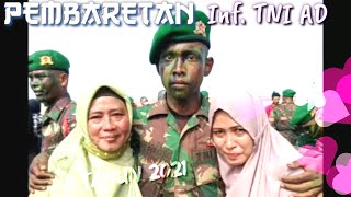 TERHARU.. Upacara Pembaretan Infanteri TNI AD