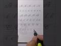 Let's learn how to write Italian letters✍️🎨 with simple pen