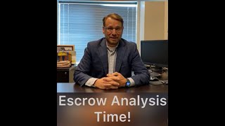 Let's Talk Escrow Analysis!