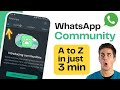 Everything you need to know | WhatsApp community features | WhatsApp community update