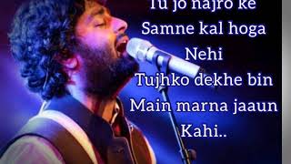 Roke Na Ruke Naina||Arijit Singh||From Badrinath ki Dulhania||Sad song||Lyrics