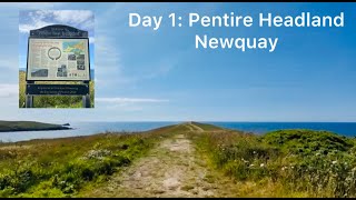 Your daily walk along in Newquay Day 1: Pentire East Headland Walk