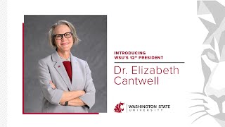 Welcome Dr. Elizabeth Cantwell