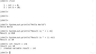 Java 9 Masterclass - Beginner to Expert : Java 9 - Intro to Jshell