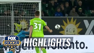 VfL Wolfsburg vs. Sport-Club Freiburg | 2016-17 Bundesliga Highlights
